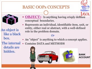 Basics of Object Oriented Programming | PPTX