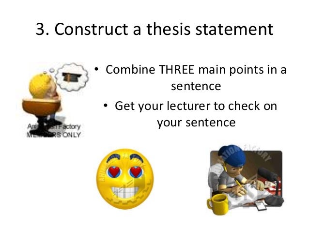 constructing a thesis Constructing a thesis what is a thesis a thesis is a statement in your paper that summarizes what the main claim or point to your research paper is going to be. constructing a thesis Constructing a thesis what is a thesis a thesis is a statement in your paper that summarizes what the main claim or point to your research paper is going to be.