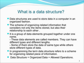Data Structures & Algorithms | PPT | Free Download