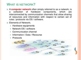 Lec1 :- Data communication and network | PPTX