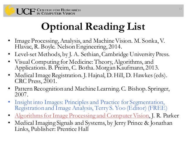 Lec1 Medical Image Computing Introduction