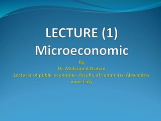microeconomics | PPT
