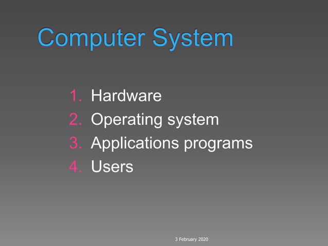 what is operating system . introduction to OS | PPT
