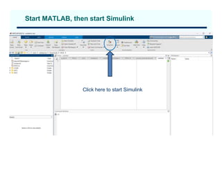 matlab basics and Simulink for beginners | PPTX