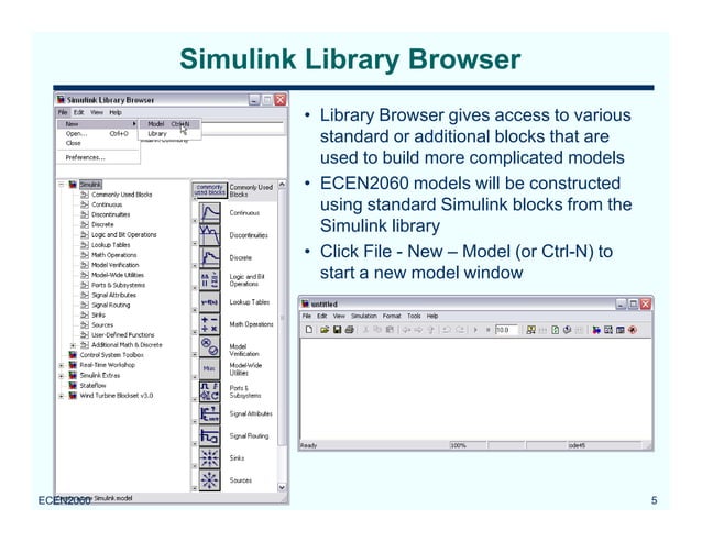 matlab basics and Simulink for beginners | PPTX