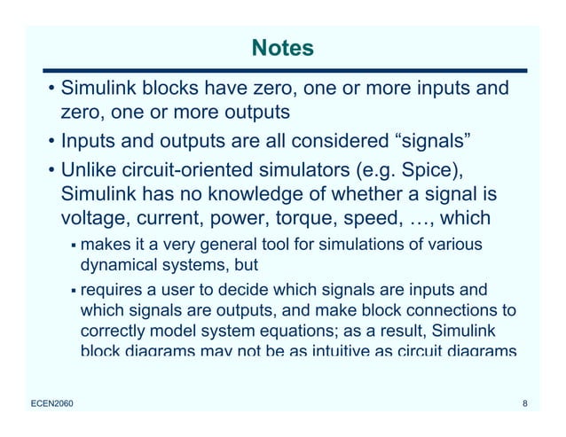 matlab basics and Simulink for beginners | PPTX