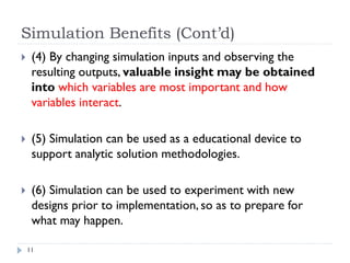 Lec1 computer simulation Modeling and Simulation.pdf