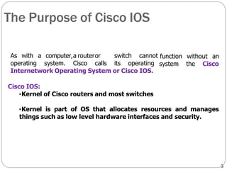 Comprehensive Introduction to Cisco IOS and Router Configuration | PDF