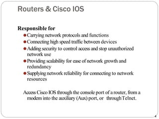 Comprehensive Introduction to Cisco IOS and Router Configuration | PDF