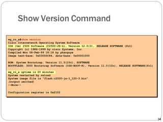 Comprehensive Introduction to Cisco IOS and Router Configuration | PDF