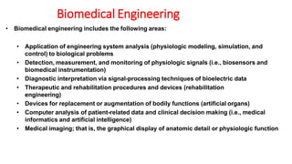Introduction to biomedical engineering.. | PDF
