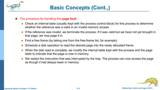 advanced operating systems chapter 9 virtual memory | PPT