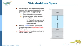 advanced operating systems chapter 9 virtual memory | PPTX