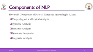 Introduction to Natural Language Processing | PDF
