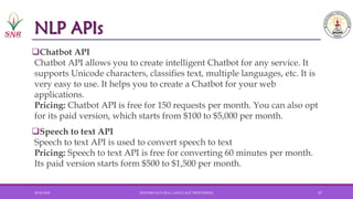 Introduction to Natural Language Processing | PDF