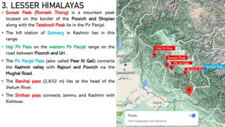 Lec 1 - Physiography of Jammu and Kashmir - General Knowledge About ...
