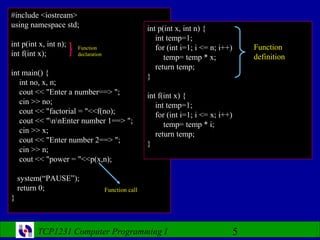 Computer Programming- Lecture 10 | PPT