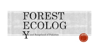 Forest and Rangeland of Pakistan
 