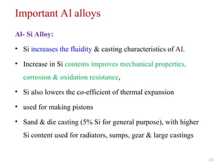 Lec10- Aluminum &amp; its alloys Prop &amp; uses.ppt