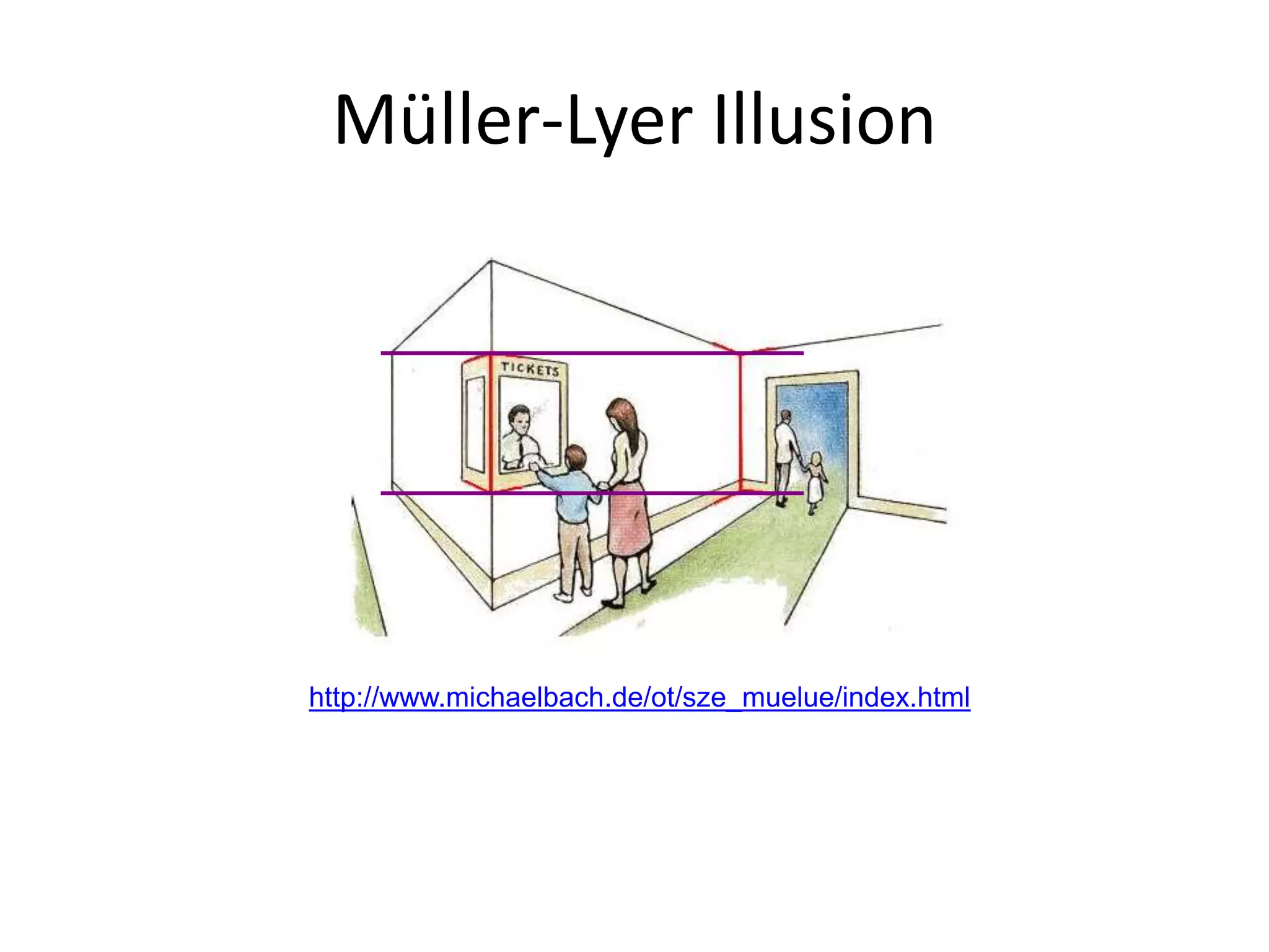Müller-Lyer Illusion
http://www.michaelbach.de/ot/sze_muelue/index.html
 