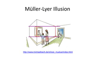 Müller-Lyer Illusion
http://www.michaelbach.de/ot/sze_muelue/index.html
 