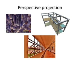 Perspective projection
 