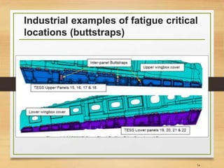 Industrial examples of fatigue critical
locations (buttstraps)
54
 