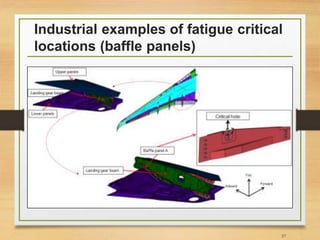 Industrial examples of fatigue critical
locations (baffle panels)
57
 
