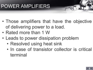 Lec11 Power Amplifiers | PPT