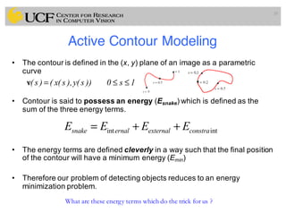 Lec11: Active Contour and Level Set for Medical Image Segmentation | PDF