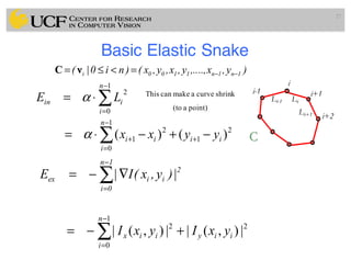 Lec11: Active Contour and Level Set for Medical Image Segmentation | PDF