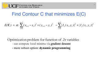 Lec11: Active Contour and Level Set for Medical Image Segmentation | PDF
