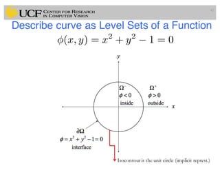 Lec11: Active Contour and Level Set for Medical Image Segmentation | PDF