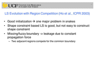 Lec11: Active Contour and Level Set for Medical Image Segmentation | PDF