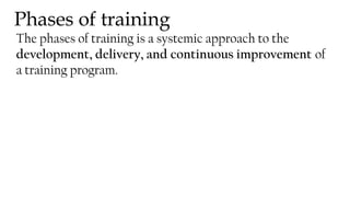 phases of training phases of training .pptx