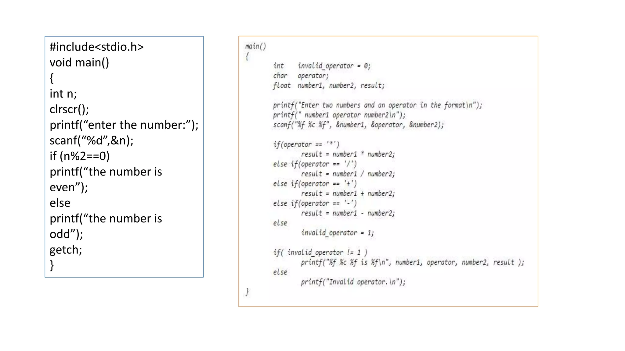 Decision Control Structure If & Else | PPTX