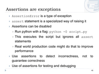 Comprehensive Guide to Exception Handling and Debugging in Python ...