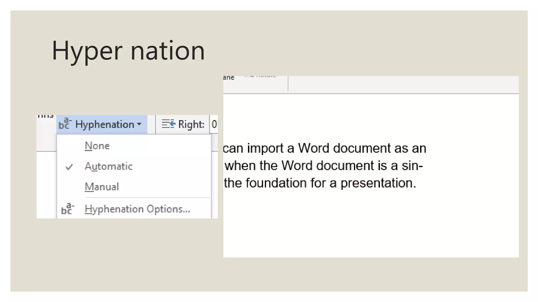 Document In Ms Word