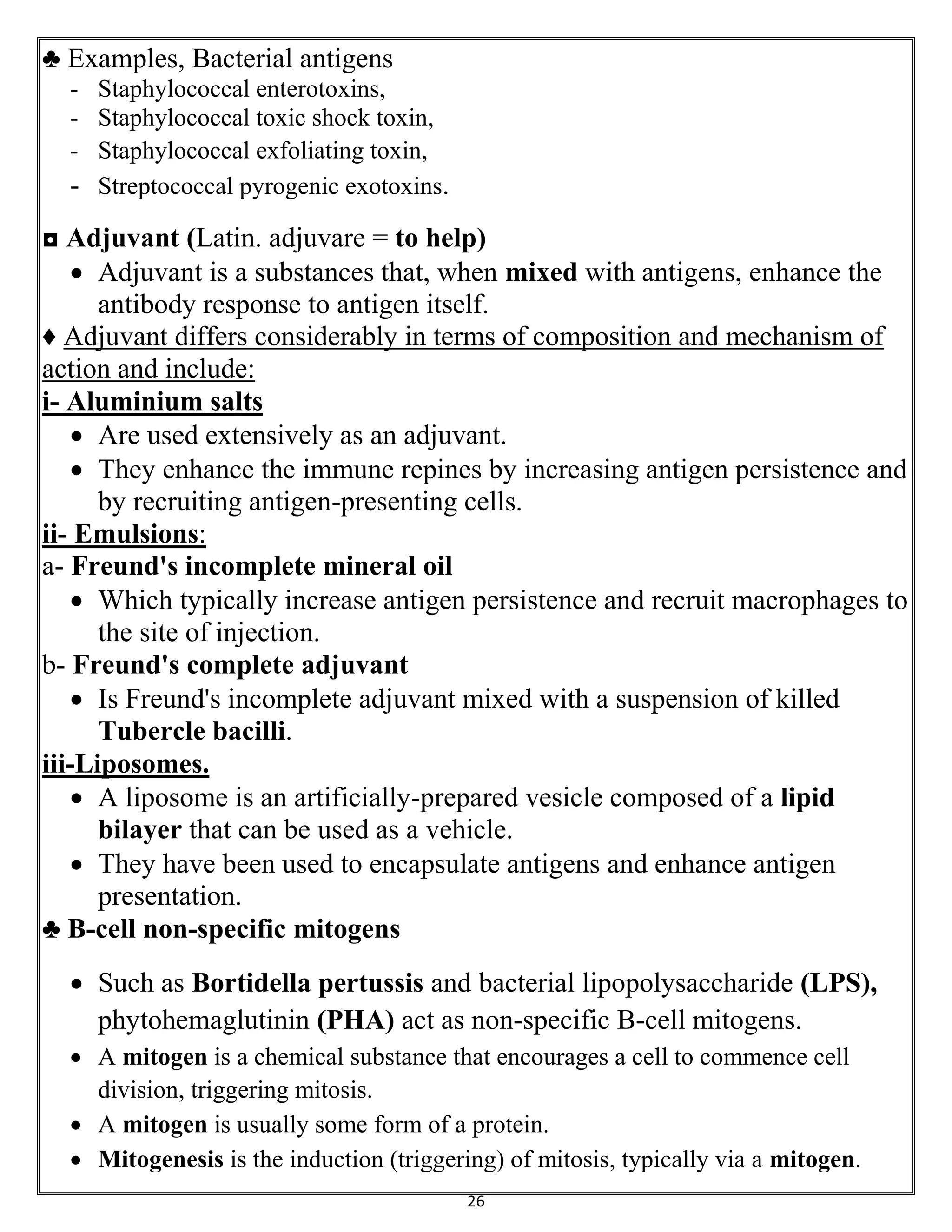 Immunology (Innate and adaptive immune systems) (ANTIGENS (Ag)) | PDF