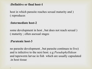 Lec 1 & 2 Introduction to parasitology (2).ppt