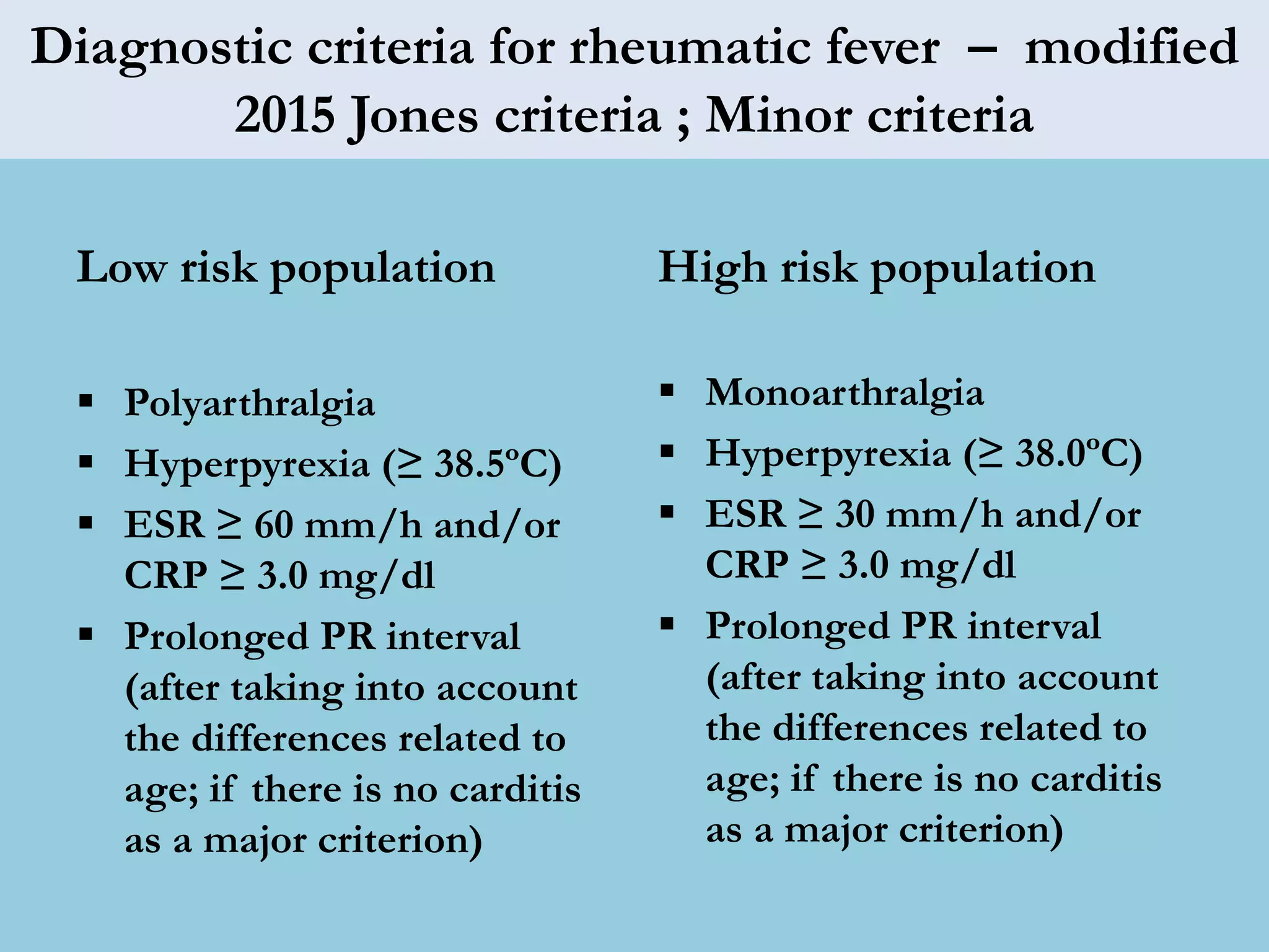 Recurrent Rheumatic Fever Lec 12 management of rheumatic fever rheumatic heart disease for mohs ...
