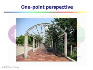 © 2020 Wael Badawy
One-point perspective
 