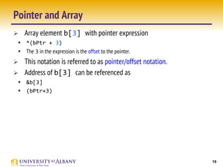 pointer in c through addressing modes esntial in c | PPT
