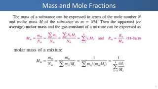 Mass and Mole Fractions
3
 