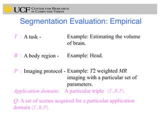 Lec14: Evaluation Framework for Medical Image Segmentation | PDF