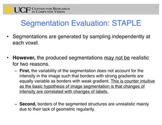 Lec14: Evaluation Framework for Medical Image Segmentation | PDF