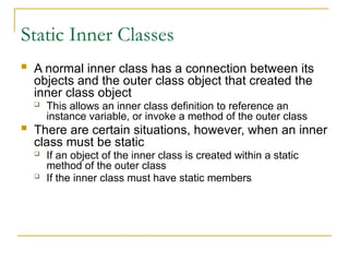 Inner classes in java for object oriented programming.pptx