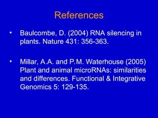 POST TRANSCRIBING GENE SILENCING CONCEPT AND IMPORTANCE | PPT