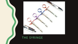 THE SYRINGE
 