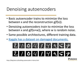 Lec16 - Autoencoders.pptx | Computing | Technology & Computing